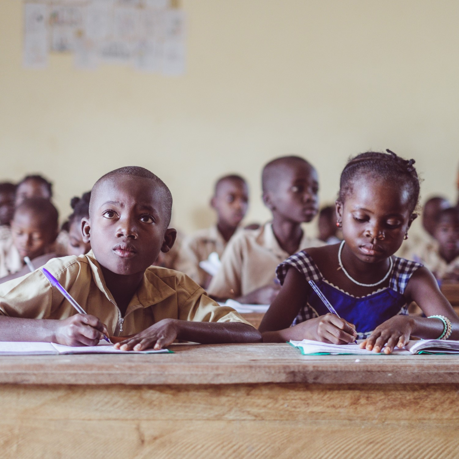 Skoleboern Vestafrika Nestlé Professional
