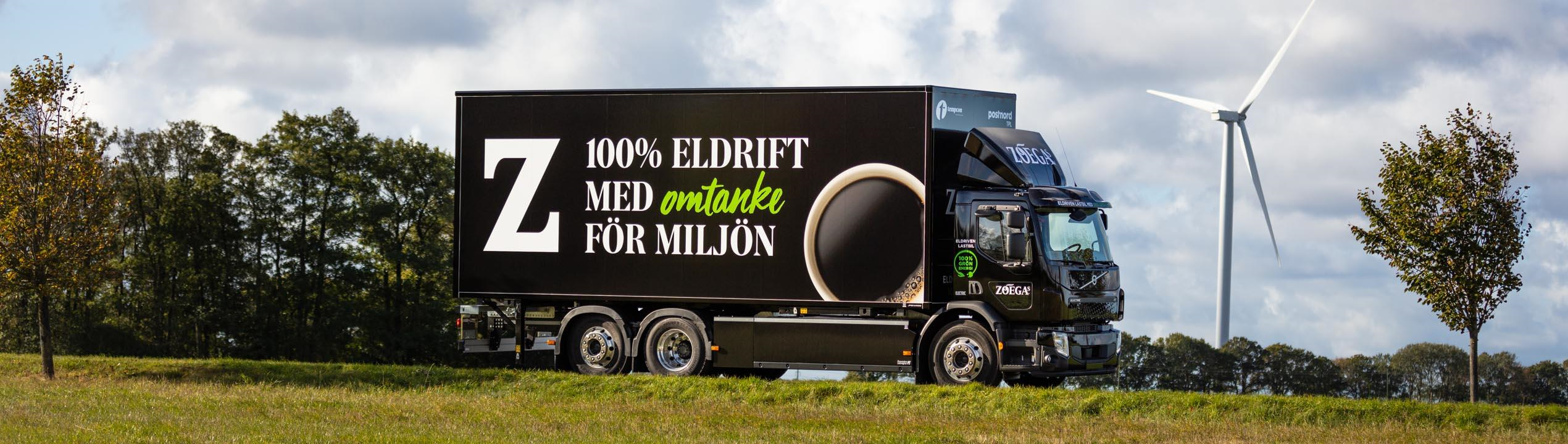 zoégas ellastbil hållbara transporter