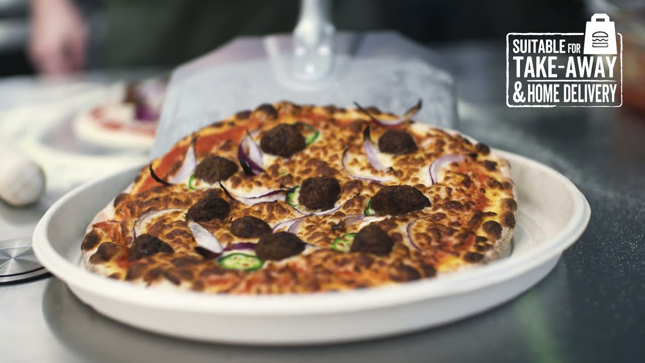 Recept: Pizza med jalapeño och Hälsans Kök® Vegan Balls