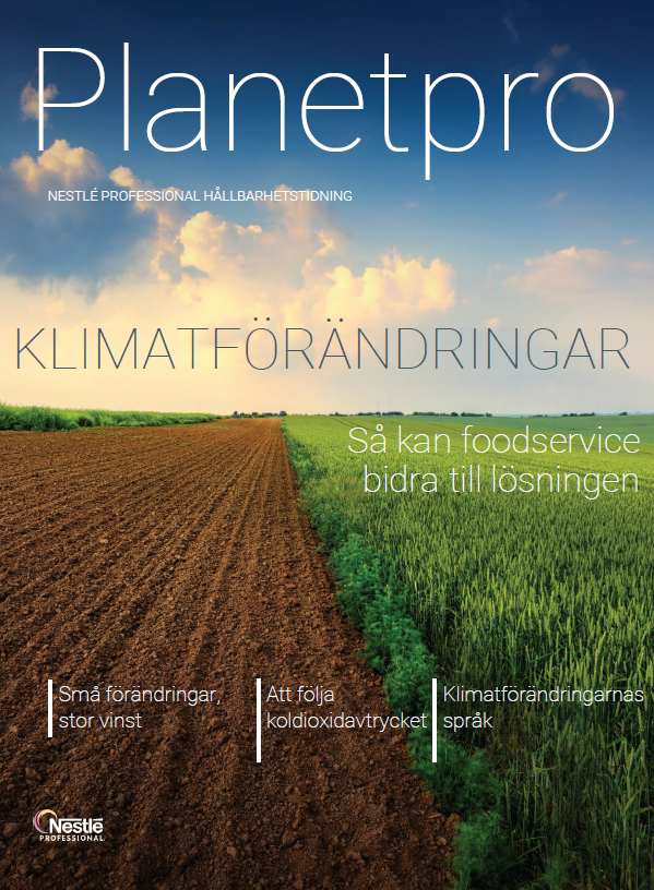 Omslaget till Planetpro-tidningen