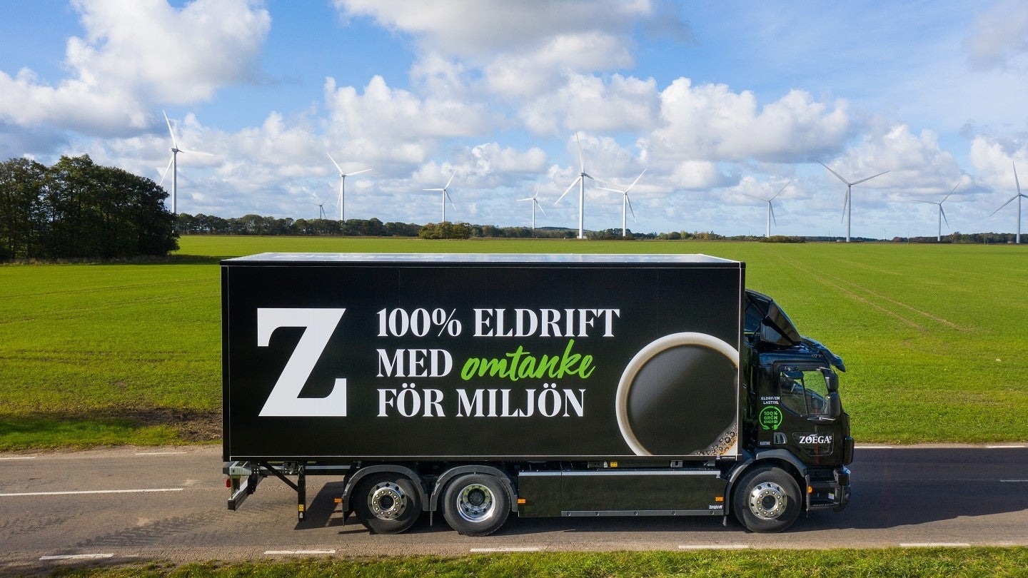 zoégas ellastbil hållbara transporter