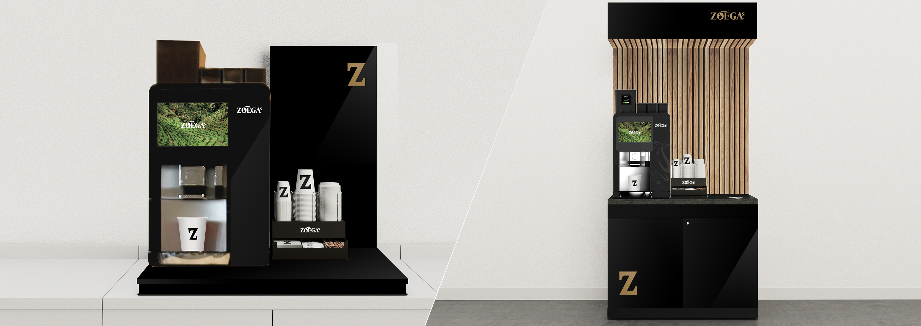 zoegase kaffestationer