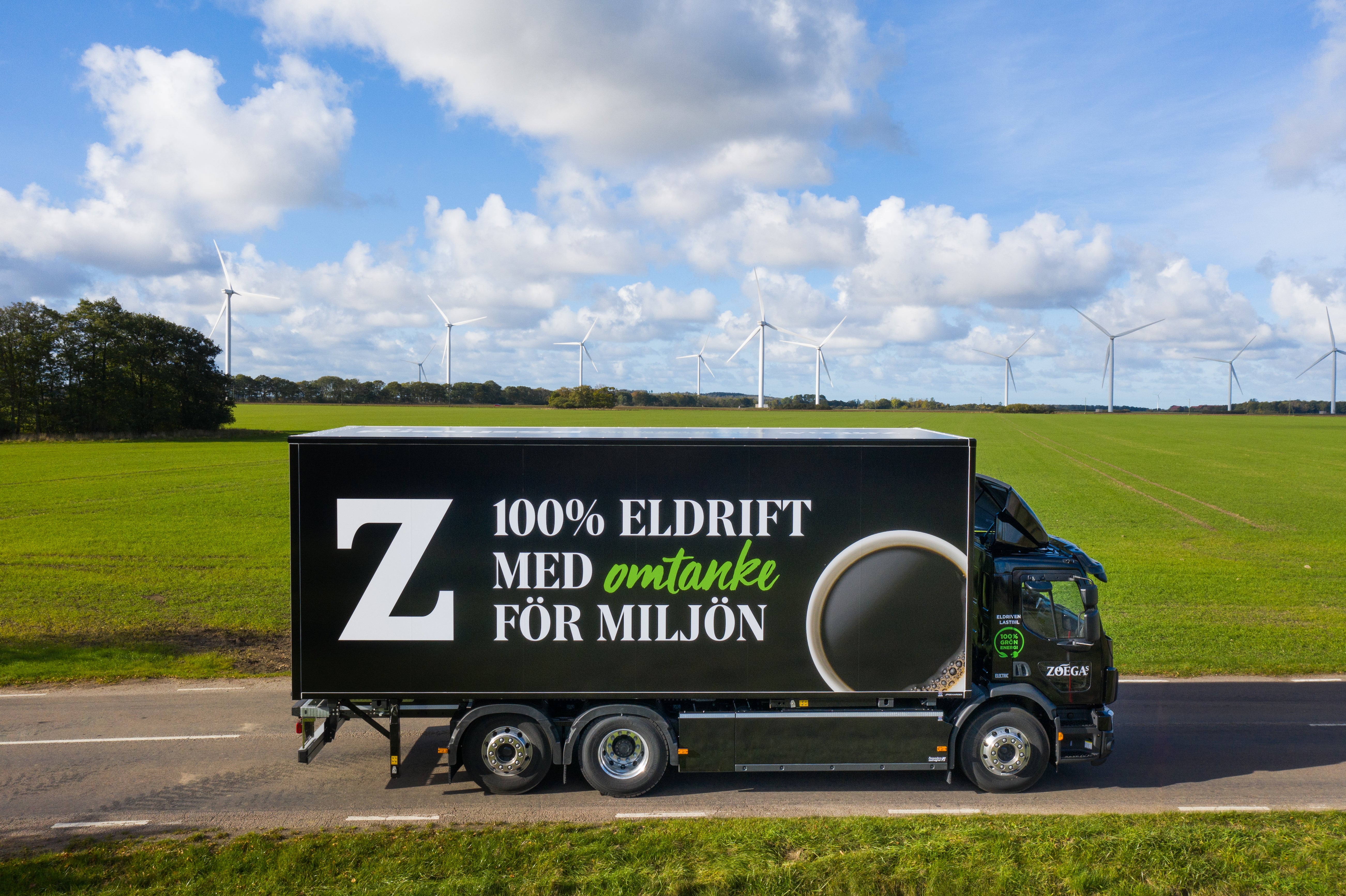 Zoégas elektrisk lastbil