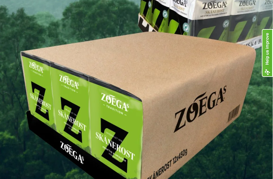 Zoégas Professional Skånerost förpackning