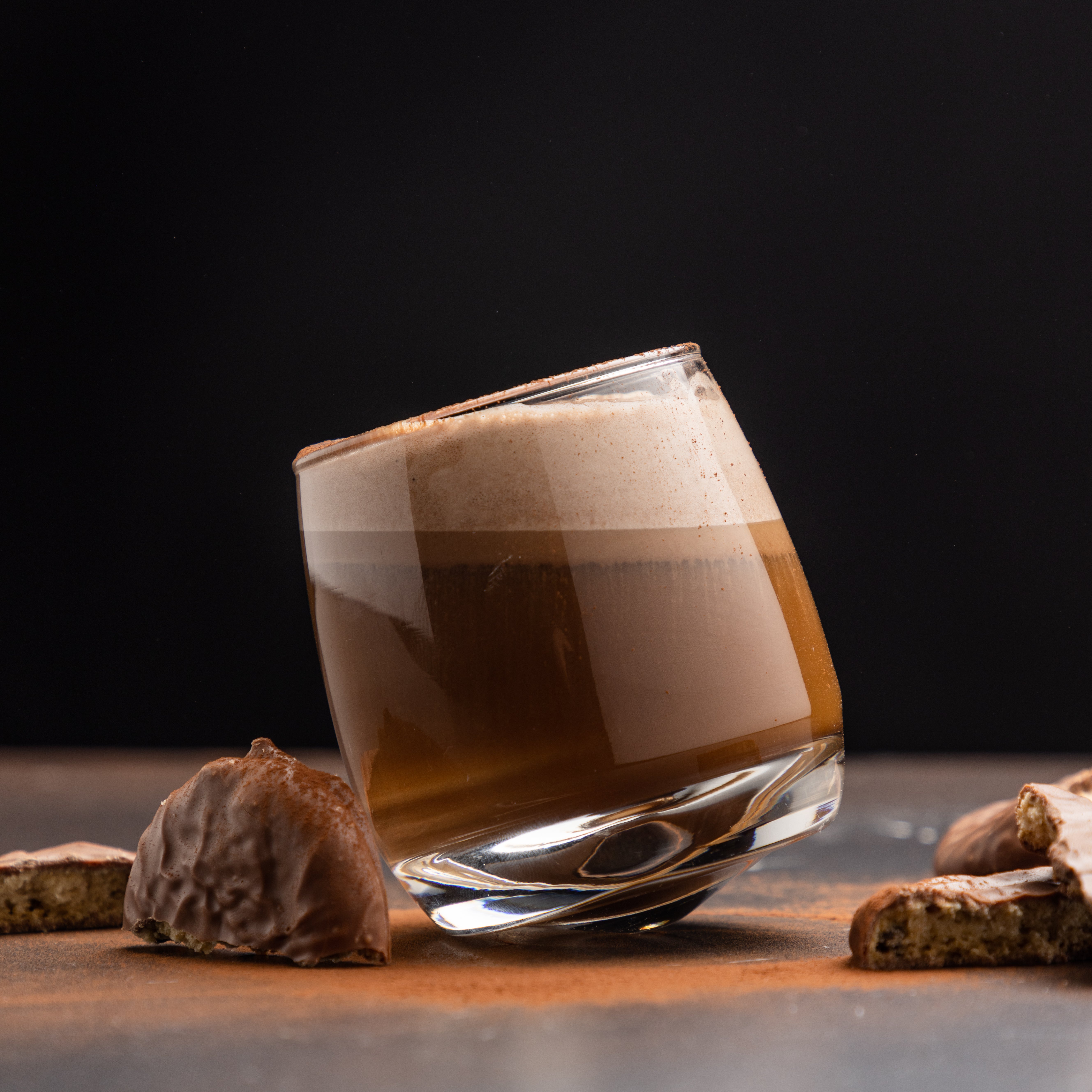 Kopp med varm choklad