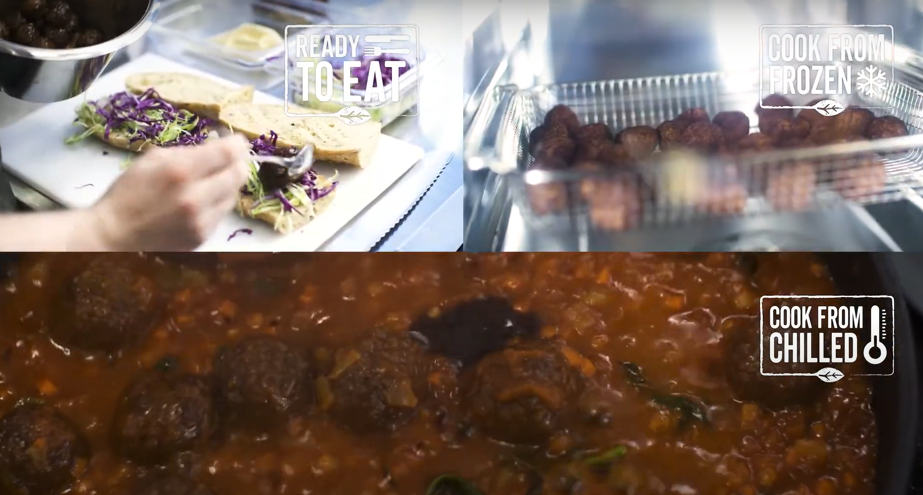 Mat som förbereds för take away