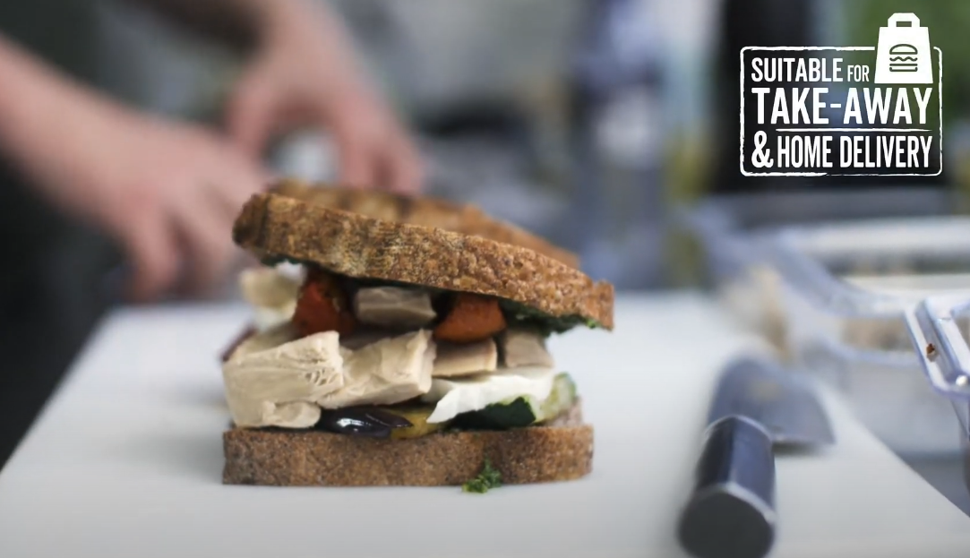 SANDWICH MED SURDEGSBRÖD