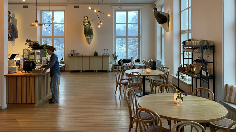 sjohistoriska cafe och bar