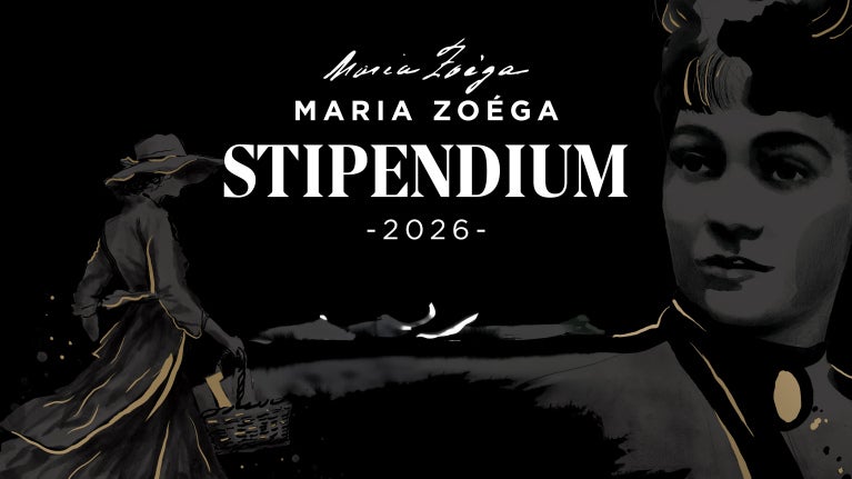 maria zoega stipendium 2026