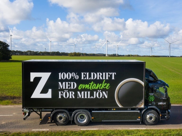 zoégas ellastbil hållbara transporter