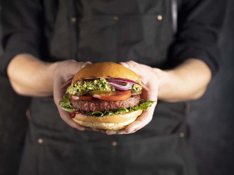 Sensationell burgare med guacamole