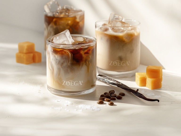 Zoégas iskaffe i glas
