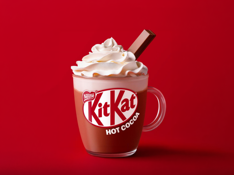 kitkat glasmugg varm choklad