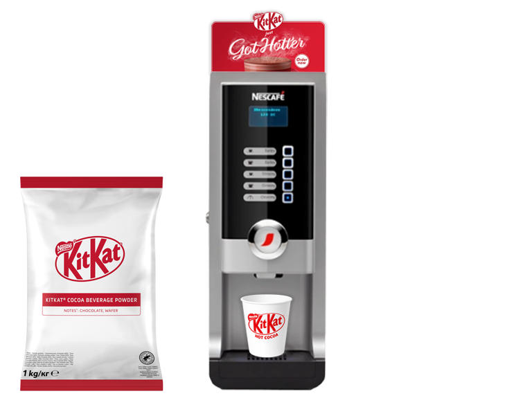 nescafe lio kitkat maskinlösning