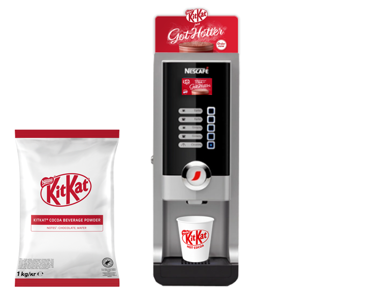 kitkat chokladmaskin liten