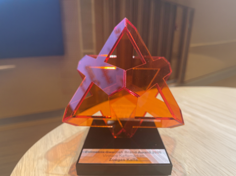 zoegas vinnare i swedish brand award