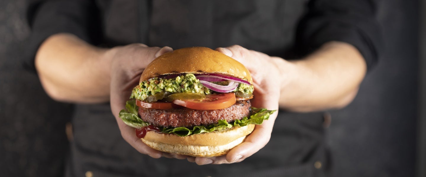 Sensationell burgare med guacamole