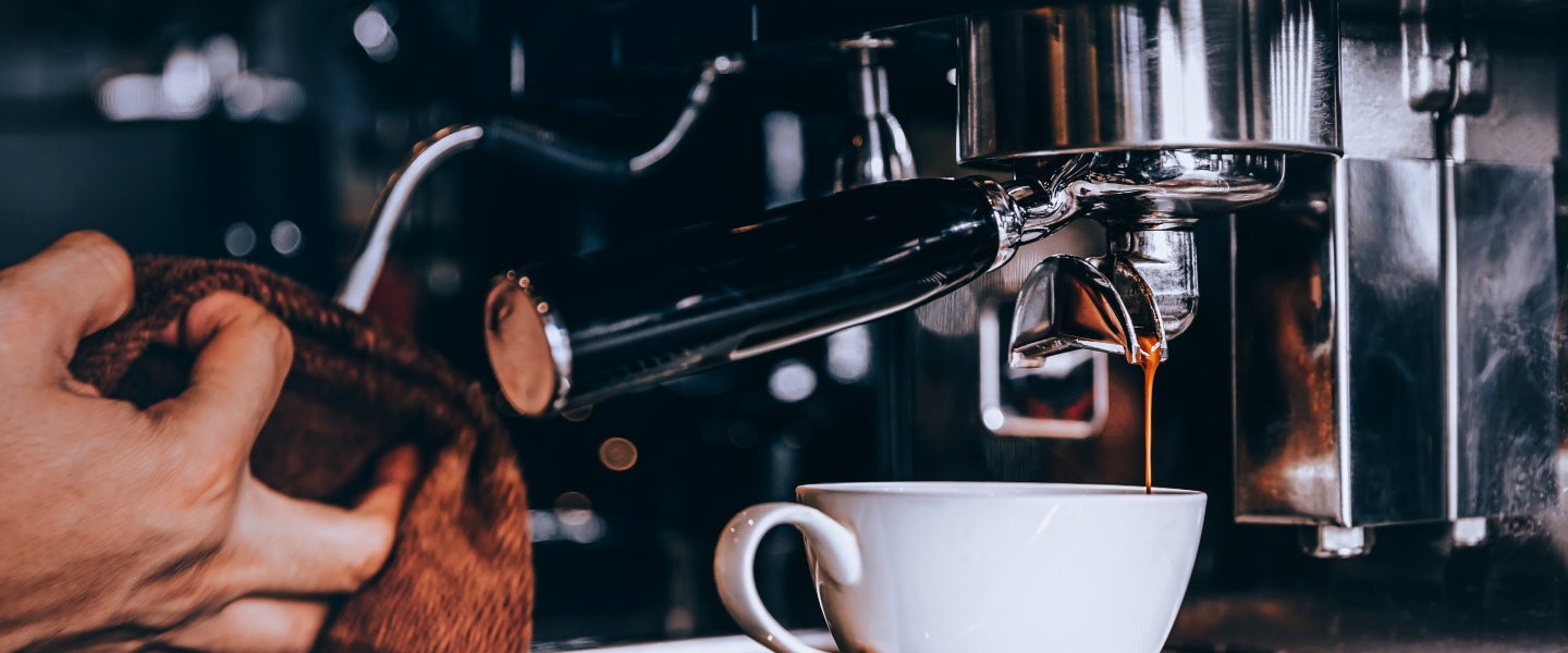 bryggning espressomaskin