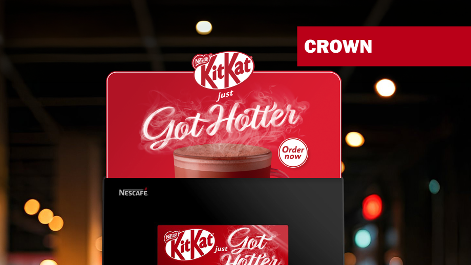 kitkat machine crown