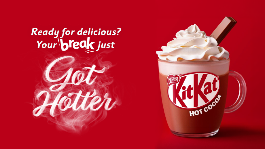 kitkat varm choklad nyhet