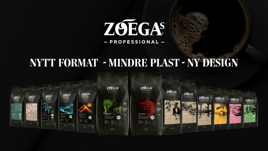 zoegas professional förpackningar i nytt format