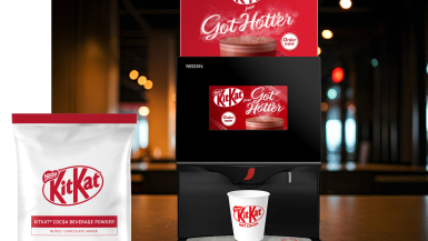 kitkat maskinlösning nescafe milano combi