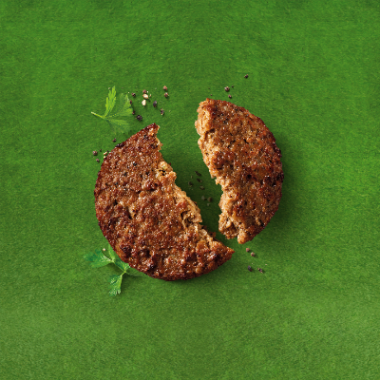 Hälsans Kök® Vegetarian Burger Deluxe new background