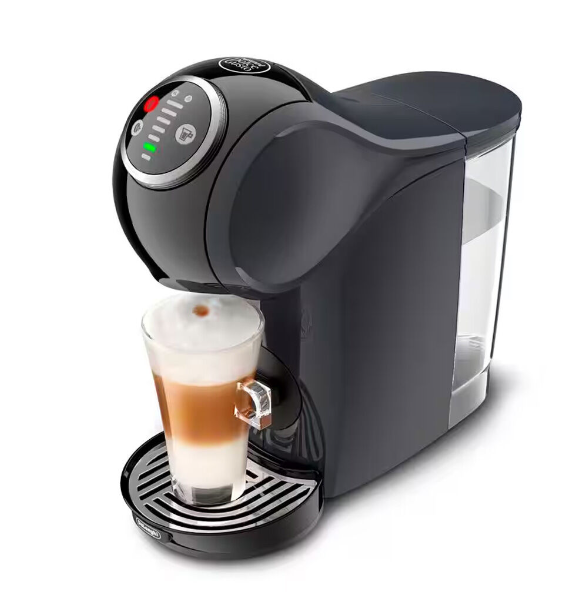 Delonghi kaffemaskin med nyhälld latte