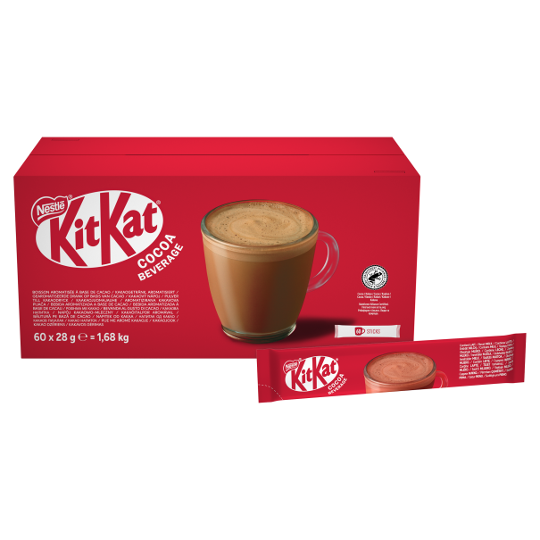 kitkat chokladdryckspulver portionsstick kartong