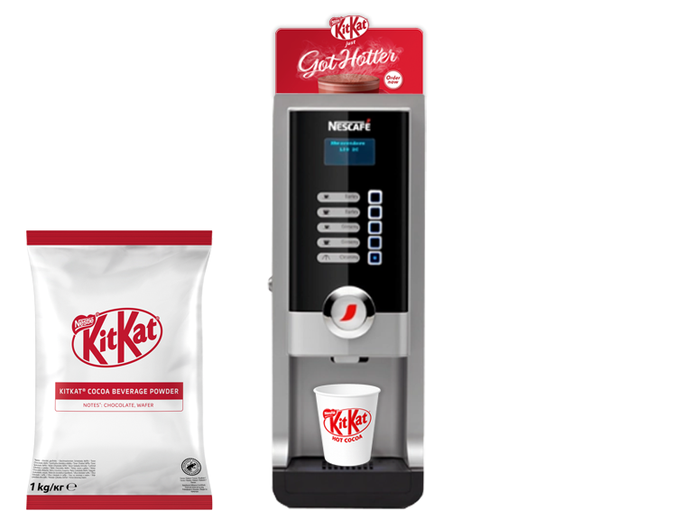 nescafe lio kitkat maskinlösning