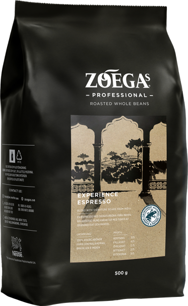 zoegas professional experience espresso förpackning