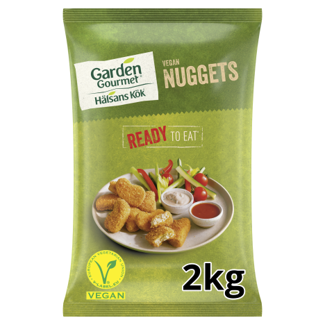 hälsans kök vegan nuggets 2kg
