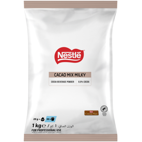 nestle cacao mix milky 1kg