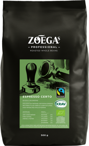 zoegas professional certo förpackning