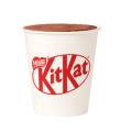 kitkat varm choklad i pappmugg
