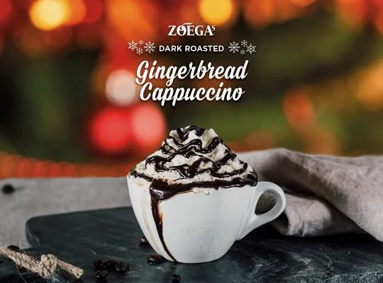zoegas kaffe gingerbread cappuccino