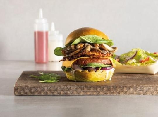 SENSATIONAL™ BURGER MED SVAMP OCH RÖSTI