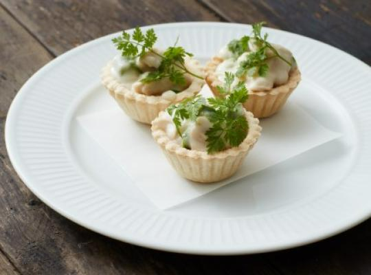 TARTELETTER MED SENSATIONAL™ FILLET PIECES
