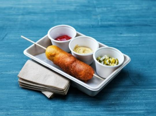 halsans-kok-opskrift-corndog-sensational-sausage-takeaway