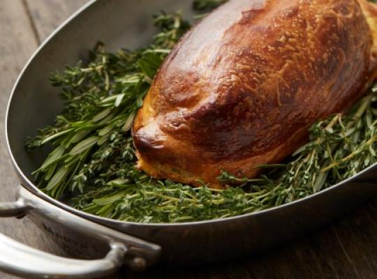 Vegetarisk beef welligton