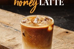 Zoégas iced coconut latte