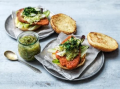 tortas sandwich med breaded fillet halsans kok opskrift