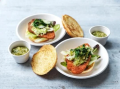 tortas sandwich med breaded fillet halsans kok takeaway