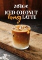 Zoégas iced coconut latte