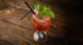 coffee raspberry mojito
