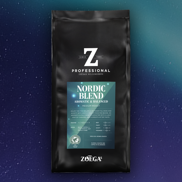 Pakke med Zoegas Professional Nordic Blend