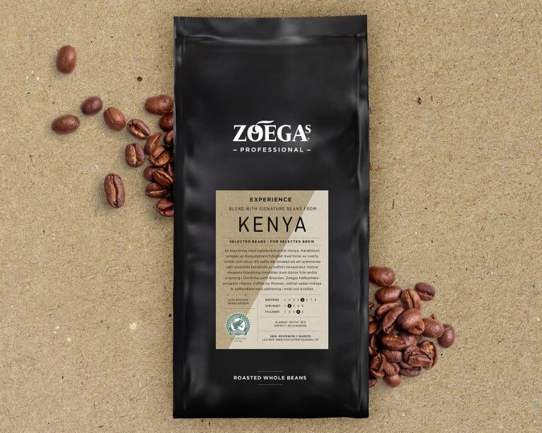 Zoégas professional kenya packshot